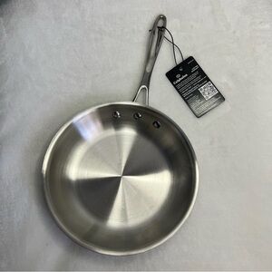 New Calphalon 8” Frying Saute Pan Skillet Stainless Steel #1388 Heavy Duty